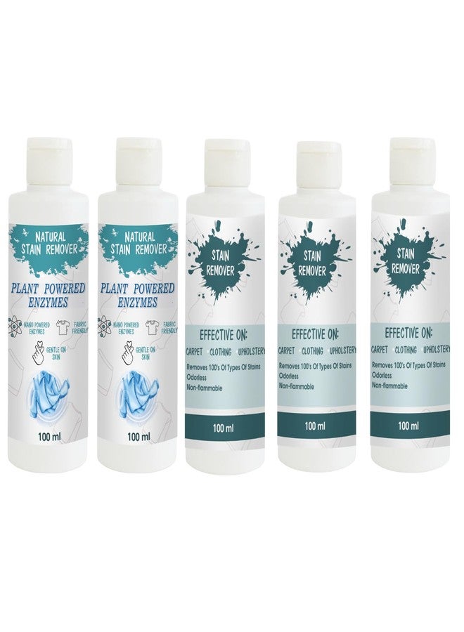 TOOVUS Stain Remover Combo Pack of Shirt (Pack of 2), Sky (Pack of 2) and Sky Stain Remover | Multi-Surface Cleaning Solution for Clothes, Fabrics, Upholstery (100 g Each) - Image 1